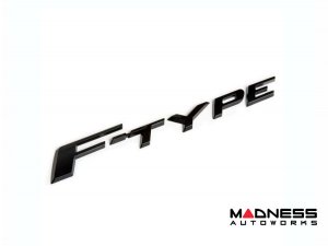 Jaguar Custom Emblem - F-TYPE - Glossy Black Finish